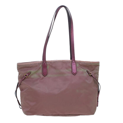 Prada Tote Bag Nylon Pink  bs6071