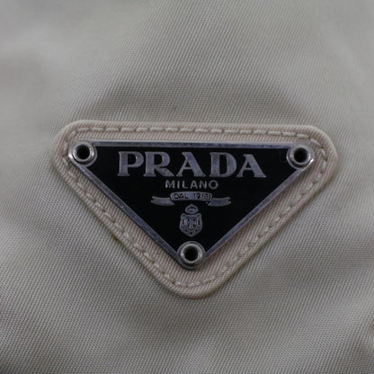 Prada Shoulder Bag Nylon White  bs6074