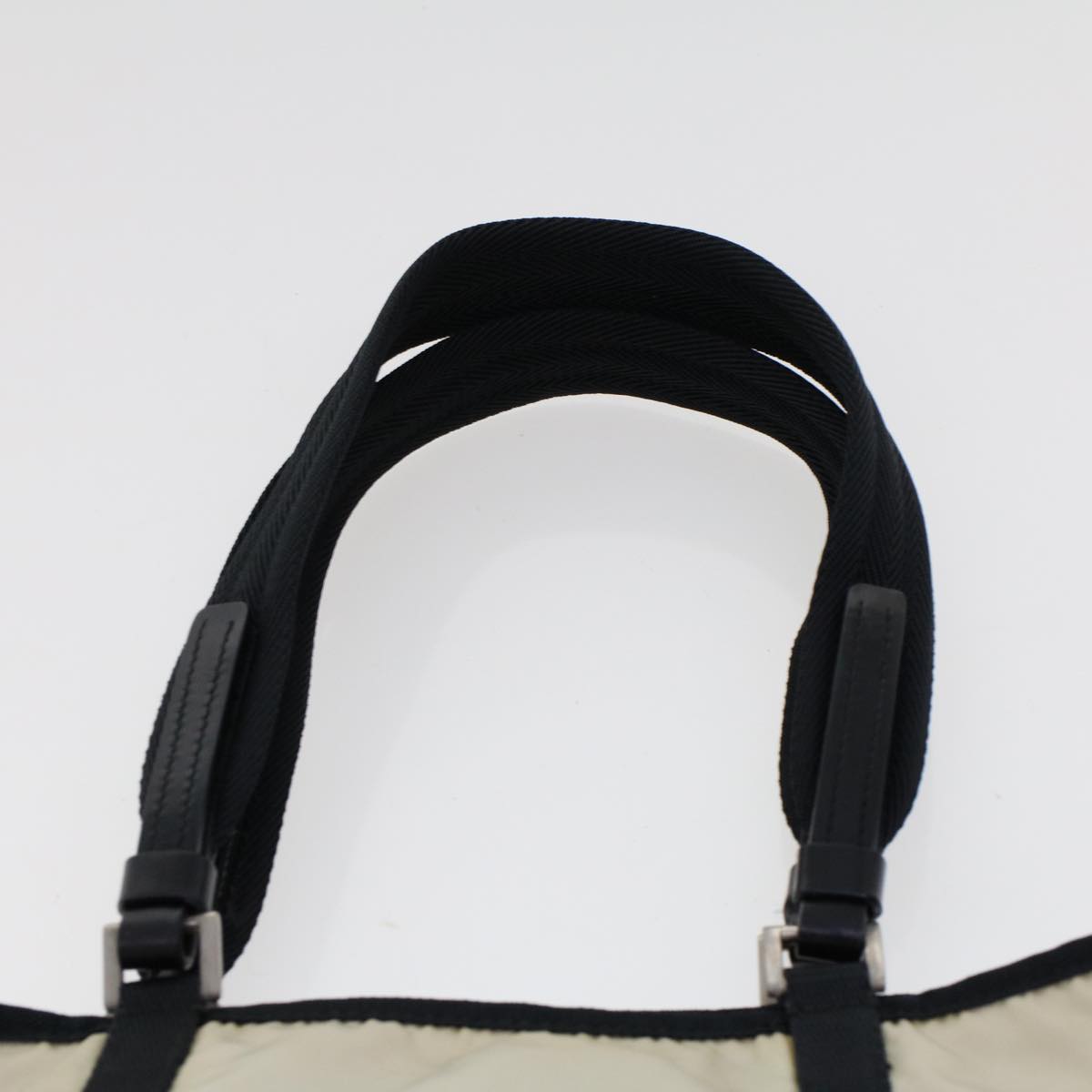 Prada Shoulder Bag Nylon White  bs6074