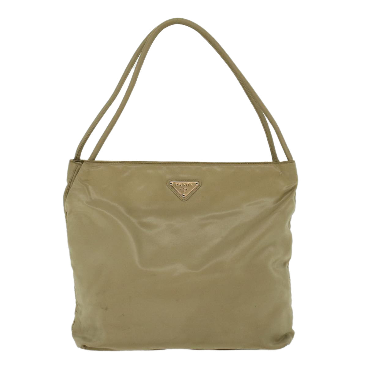 Prada Shoulder Bag Nylon Khaki  bs6125