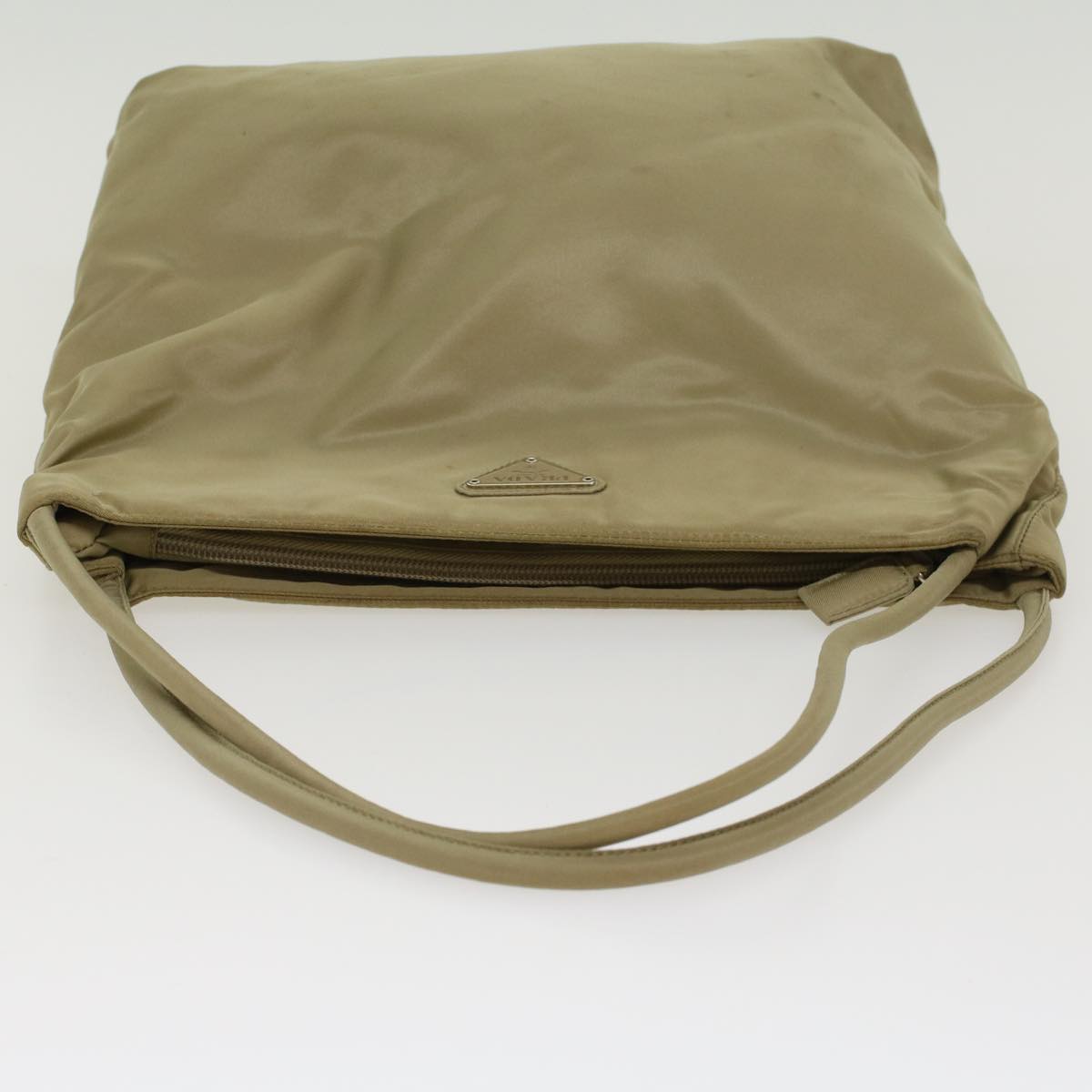 Prada Shoulder Bag Nylon Khaki  bs6125