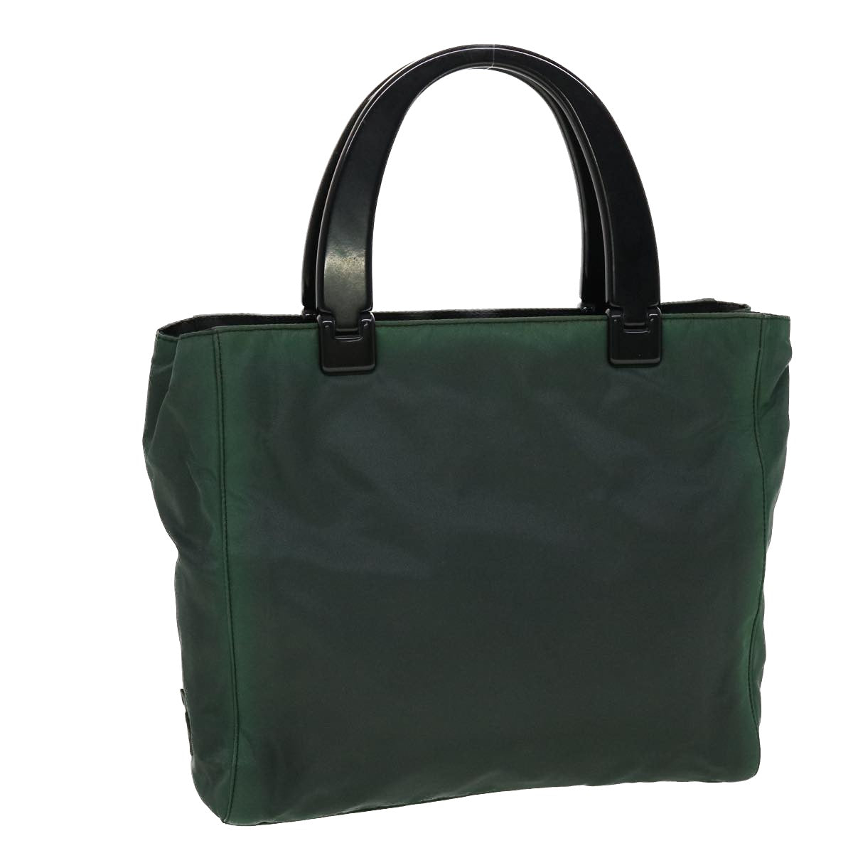 Prada Hand Bag Nylon Green  bs6158