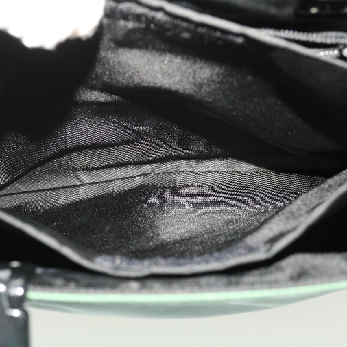 Prada Hand Bag Nylon Green  bs6158