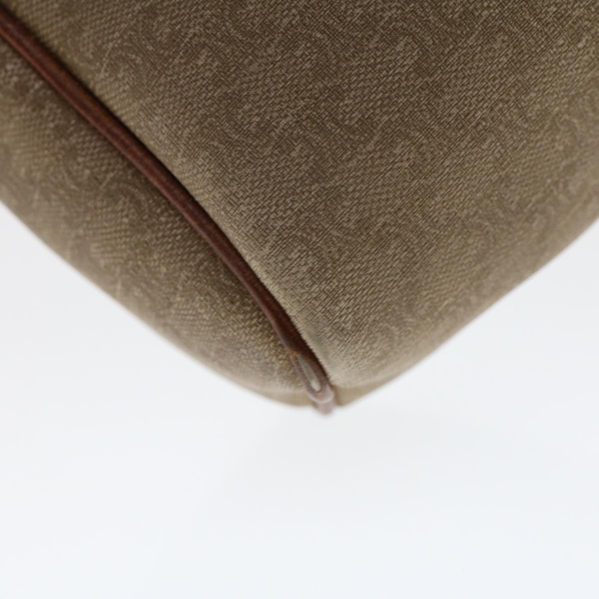 Celine Macadam Canvas Clutch Bag PVC Leather 2Set Beige Brown  bs6264
