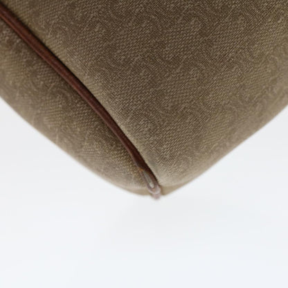 Celine Macadam Canvas Clutch Bag PVC Leather 2Set Beige Brown  bs6264