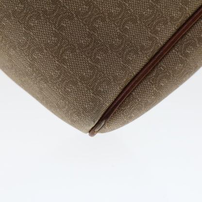 Celine Macadam Canvas Clutch Bag PVC Leather 2Set Beige Brown  bs6264
