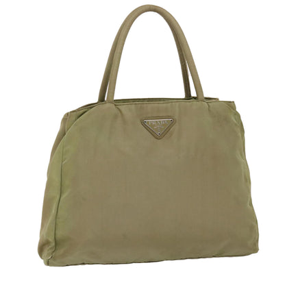 Prada Hand Bag Nylon Khaki  bs6394