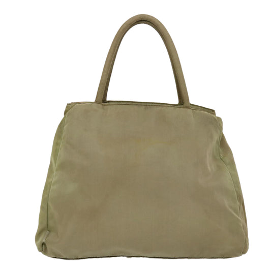 Prada Hand Bag Nylon Khaki  bs6394