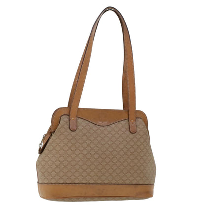 Celine Macadam Canvas Pouch Shoulder Bag 2Set Beige  bs6571