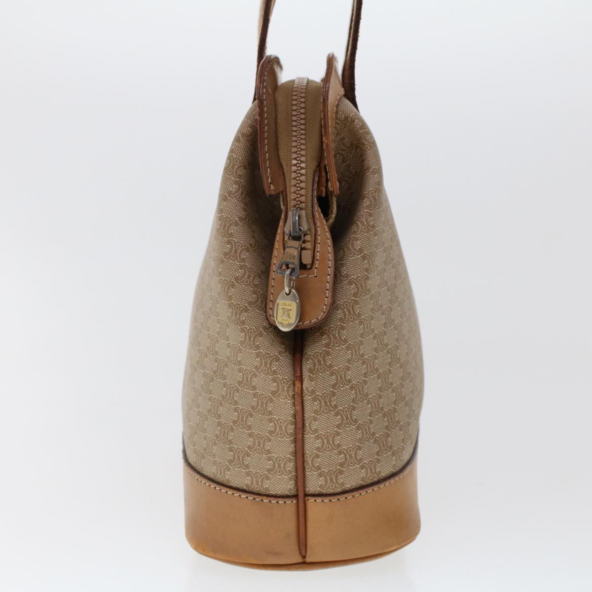 Celine Macadam Canvas Pouch Shoulder Bag 2Set Beige  bs6571