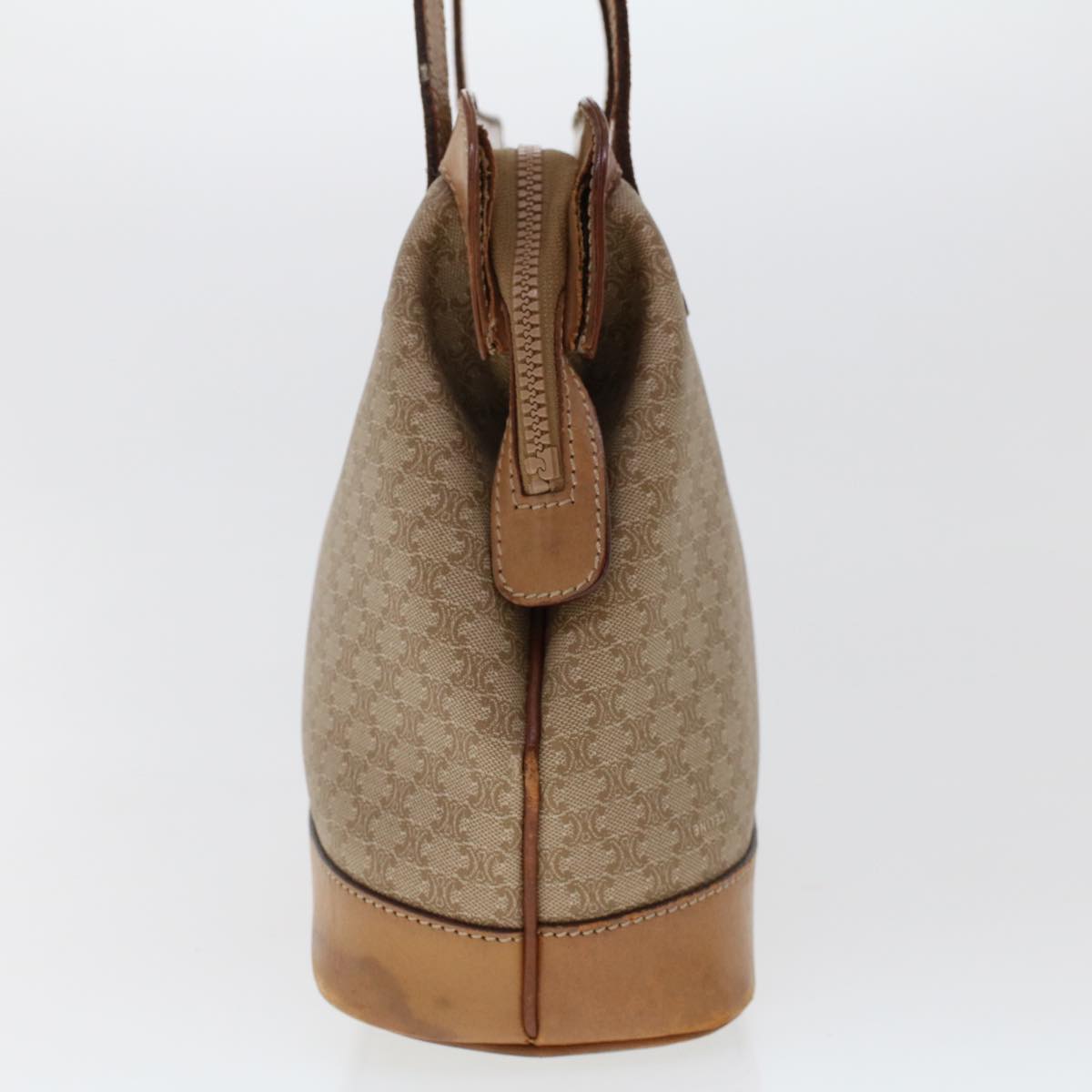 Celine Macadam Canvas Pouch Shoulder Bag 2Set Beige  bs6571