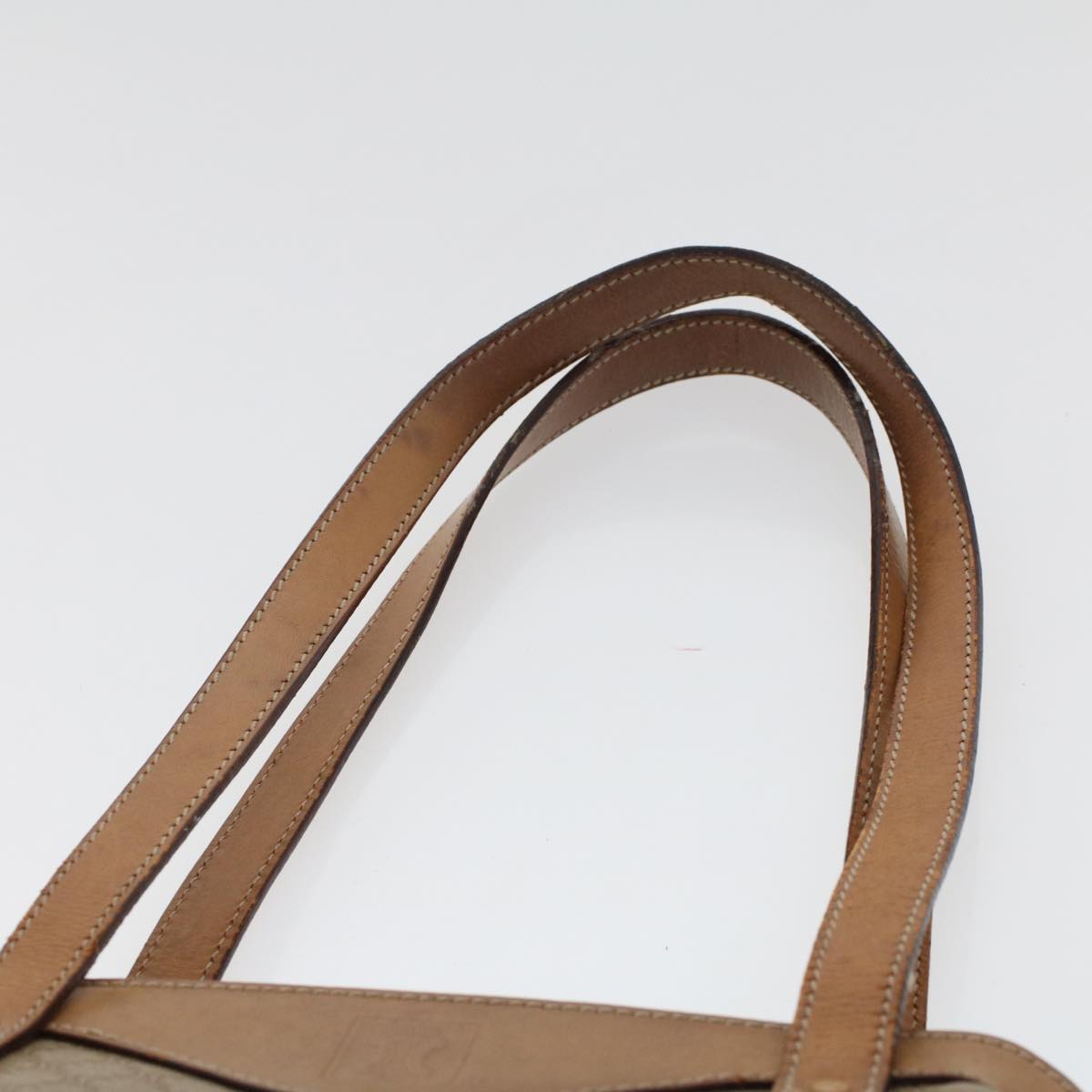 Celine Macadam Canvas Pouch Shoulder Bag 2Set Beige  bs6571