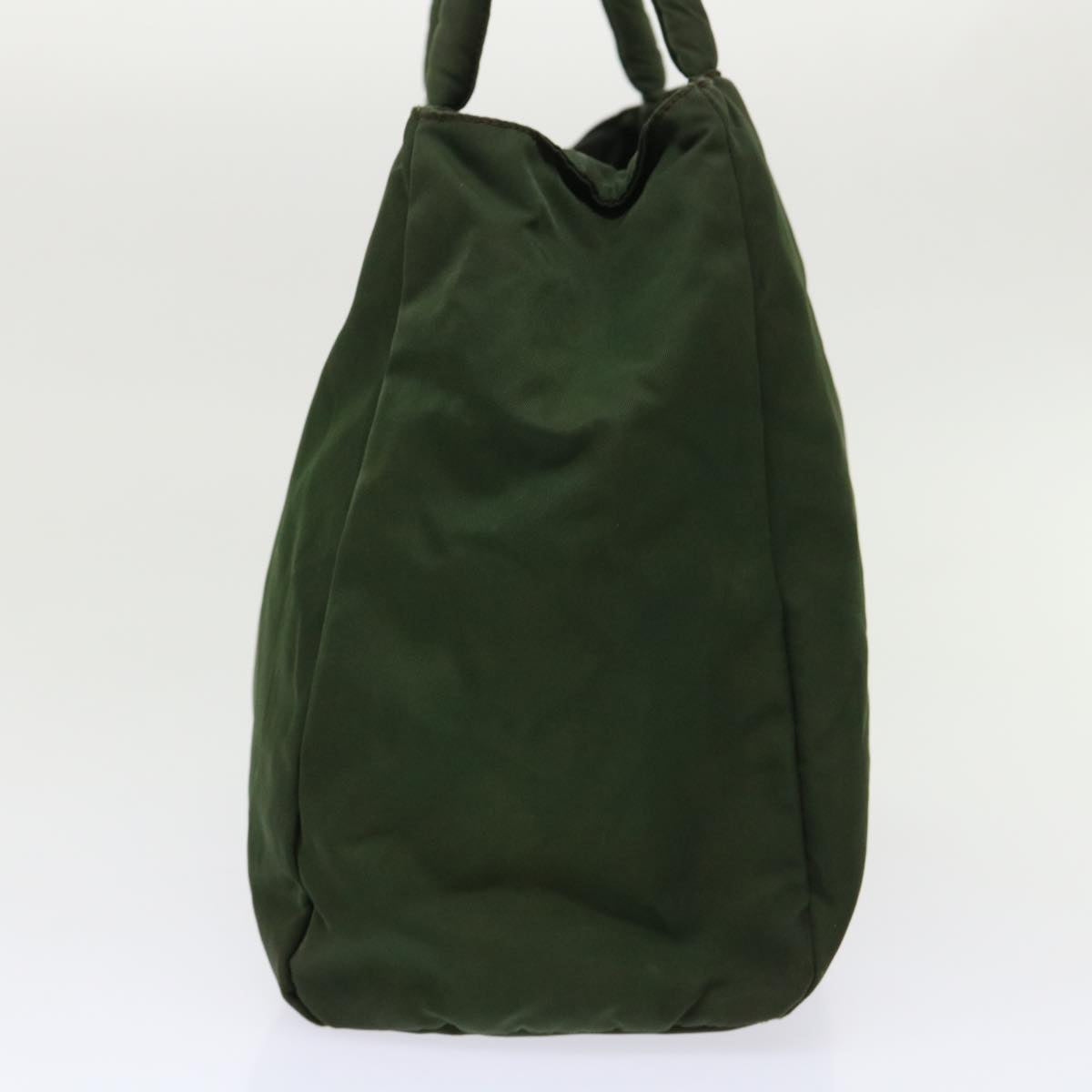 Prada Hand Bag Nylon Green  bs6630