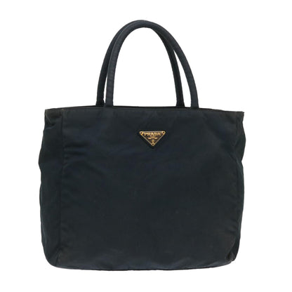 Prada Hand Bag Nylon Navy  bs6635