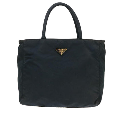 Prada Hand Bag Nylon Navy  bs6635