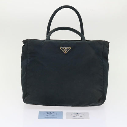 Prada Hand Bag Nylon Navy  bs6635