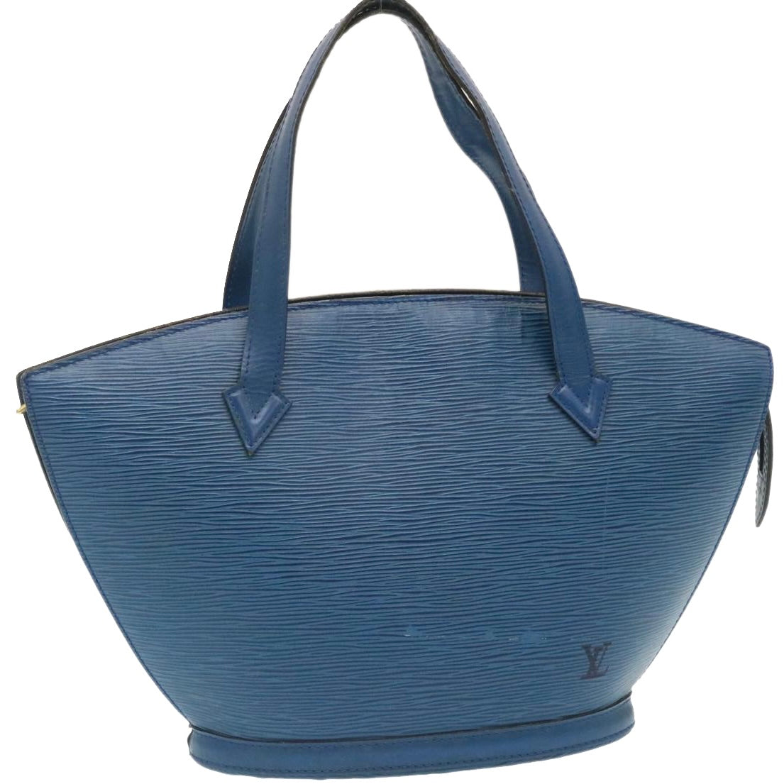 LOUIS VUITTON Epi Saint Jacques Hand Bag Blue M52265 LV bs669