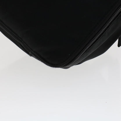 Prada Hand Bag Nylon Black  bs6796