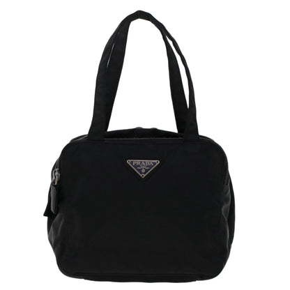 Prada Hand Bag Nylon Black  bs6796