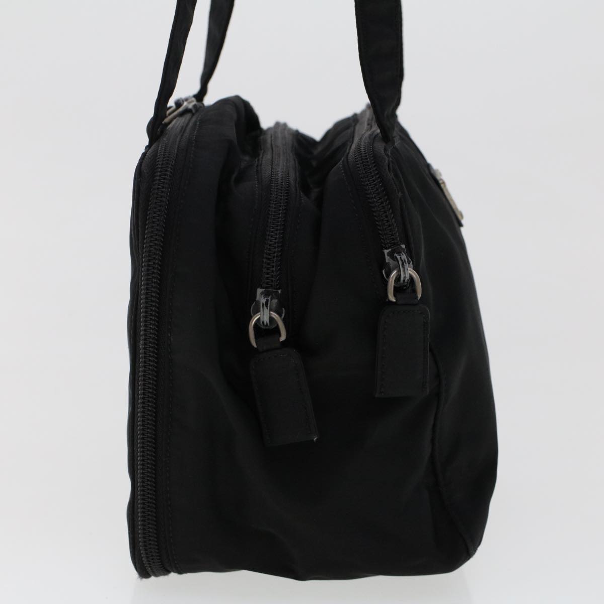 Prada Hand Bag Nylon Black  bs6796