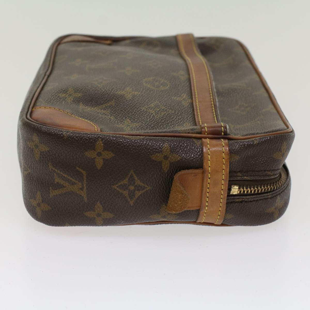 LOUIS VUITTON Monogram Compiegne 28 Clutch Bag M51845 LV  bs6798