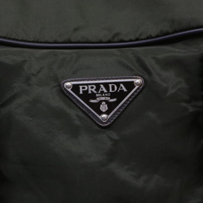 Prada Boston Bag Nylon Green  bs6934