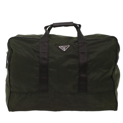 Prada Boston Bag Nylon Green  bs6934