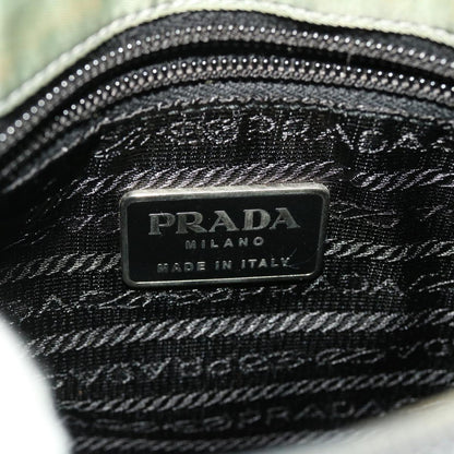 Prada Shoulder Bag Nylon Gray  bs6980