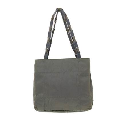 Prada Shoulder Bag Nylon Gray  bs6980