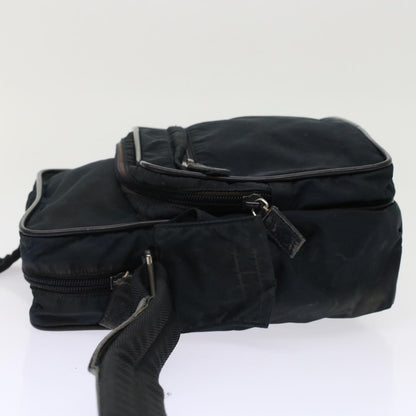 Prada Shoulder Bag Nylon Navy  bs7121