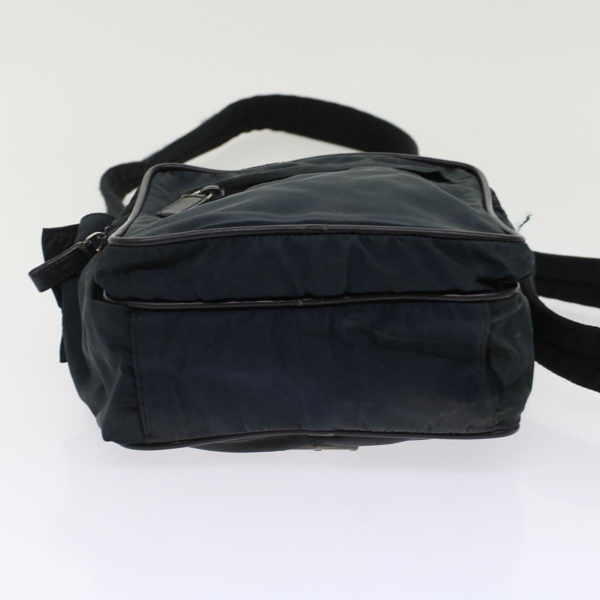 Prada Shoulder Bag Nylon Navy  bs7121