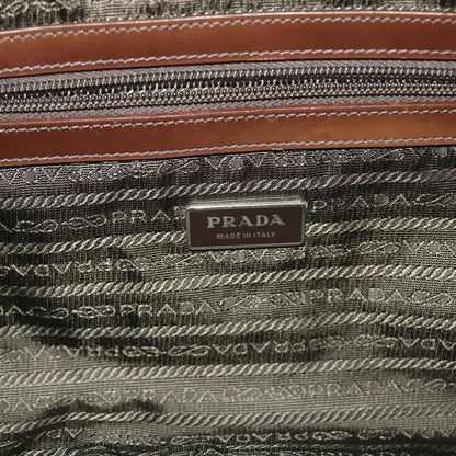 Prada Shoulder Bag Nylon Khaki  bs7166