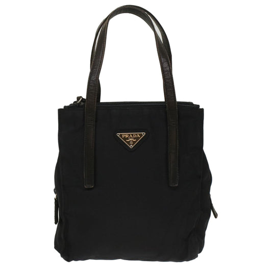 Prada Hand Bag Nylon Black  bs7229