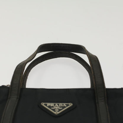 Prada Hand Bag Nylon Black  bs7229