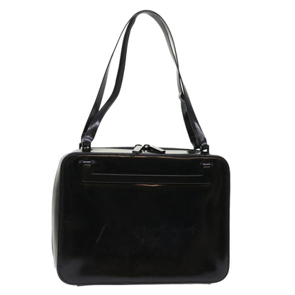 GUCCI Shoulder Bag Patent leather Black 0013091 3754  bs7235