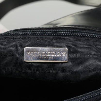 Burberry Nova Check Tote Bag PVC Leather Beige Auth bs8543