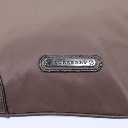 Burberry Shoulder Bag Nylon Purple Auth bs8714