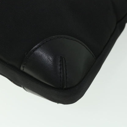 Burberry Shoulder Bag Nylon Black Auth bs8715