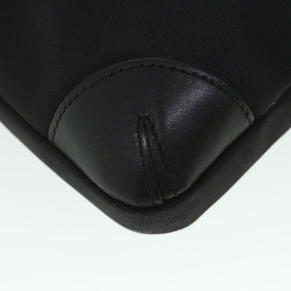 Burberry Shoulder Bag Nylon Black Auth bs8715
