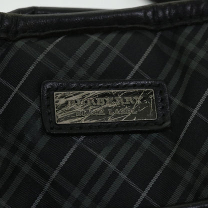 Burberry Shoulder Bag Nylon Black Auth bs8715