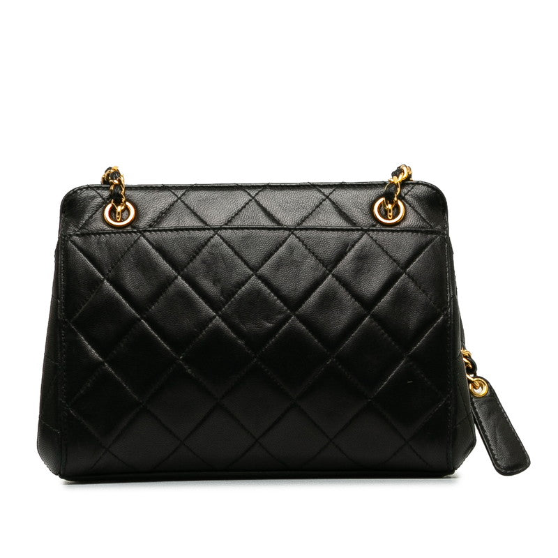 Chanel Matrases Cocomark Mini Chantot Top Bag Black Caviar   Chanel