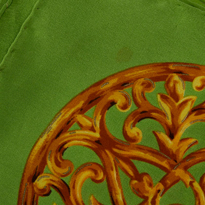 Chanel Jewelry Motif carf Green Multicolor Silk  Chanel (Ginestapo, )