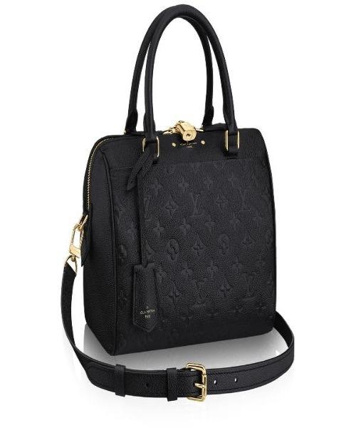 Louis Vuitton Speedy Bandouliere 30 Monogram Empreinte Leather Noir