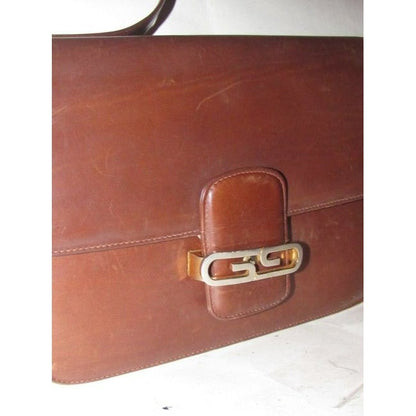 Gucci Vintage Pursesdesigner Purses Caramel Brown Leather Shoulder Bag