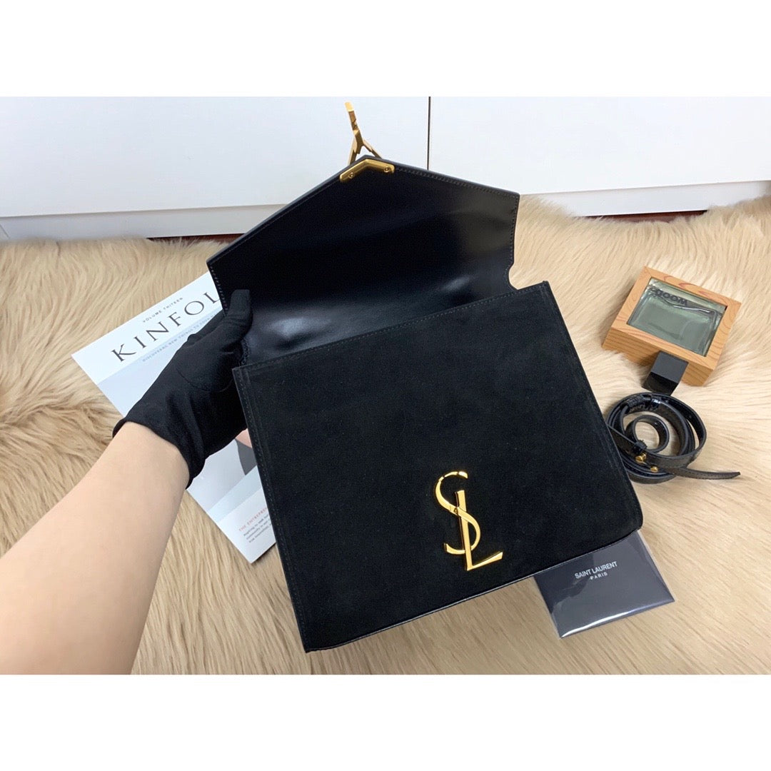 Yves Saint Laurent Cassandra Medium Top Handle Bag