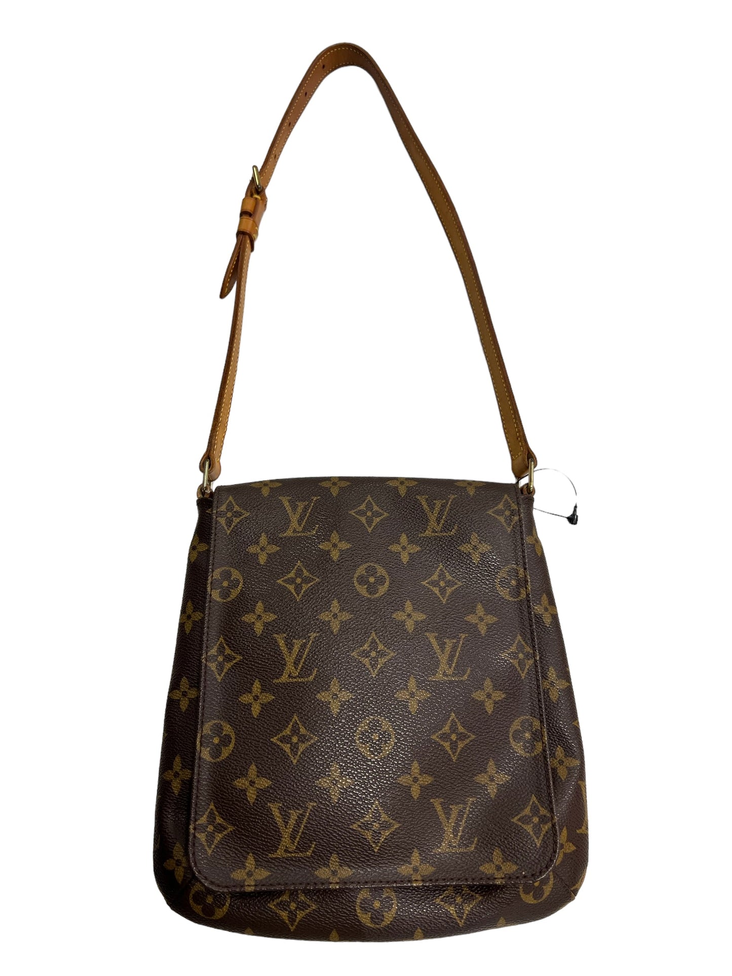 Handbag Designer By Louis Vuitton MUSETTA SALSA PM Size: Small