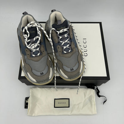 Balenciaga Triple S Gray Shoes in Grey, US Men`s Size 9 24080810