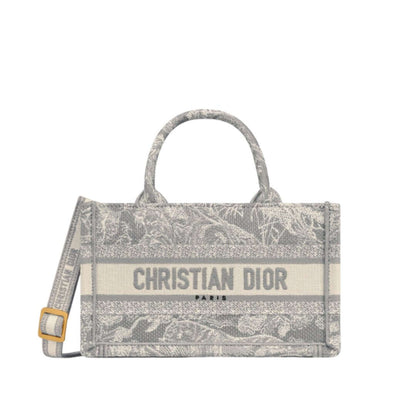 Mini Dior Book Tote with Strap