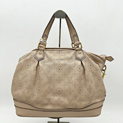 Louis Vuitton Mahina Stella Pm Taupe 2way Bag LA319