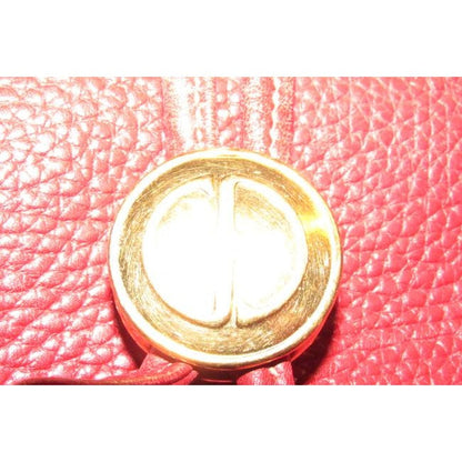 RARE, Gucci, Tom Ford era, pebbled and smooth, true red leather XL bucket style cross body/ shoulder bag